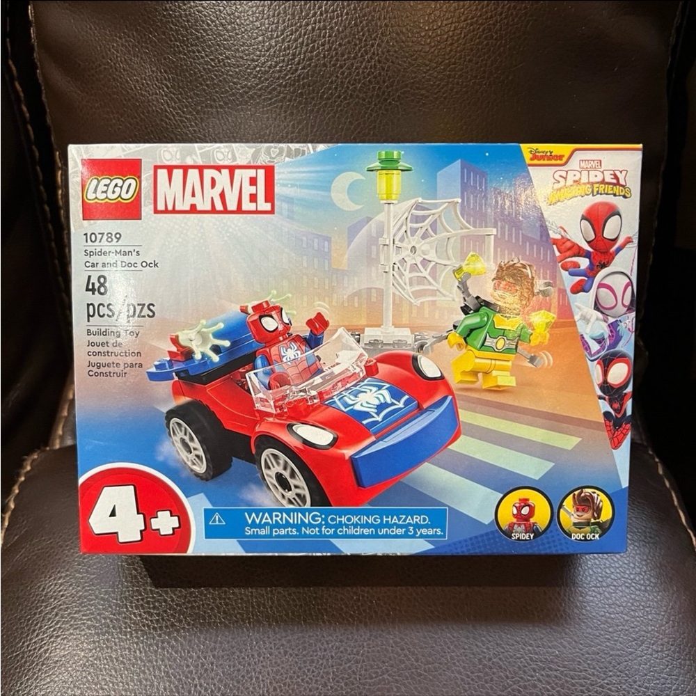 Spider-Man vs. Doc Ock
Lego Set complete48 pc.
NWT never opened.